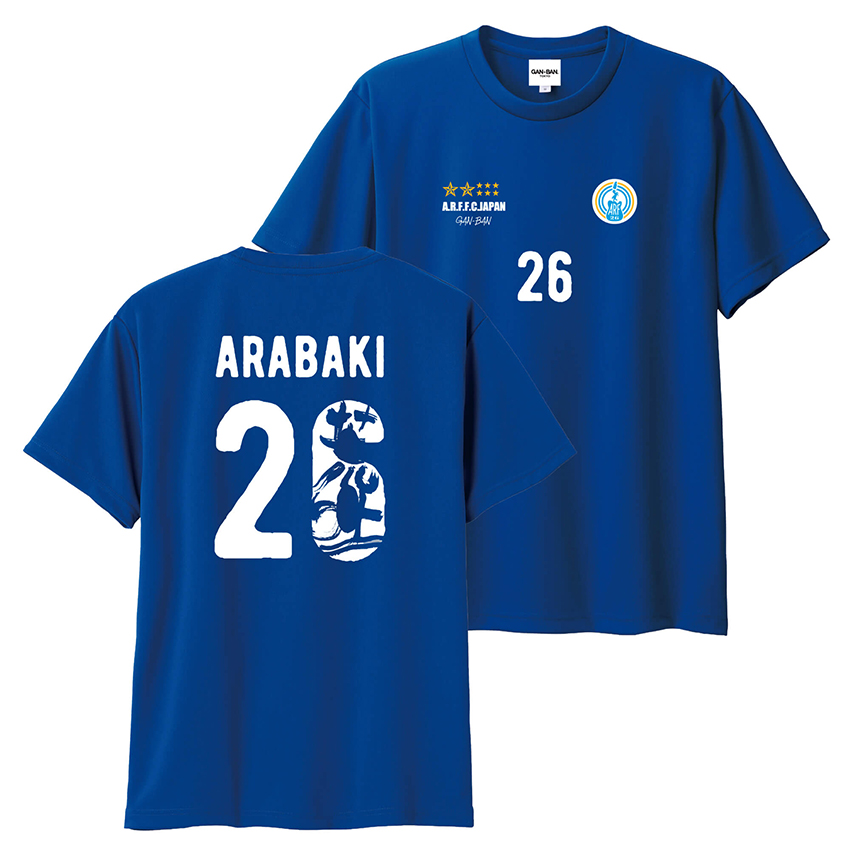 ARABAKI ROCK FEST.26×GAN-BAN　サッカーTシャツ