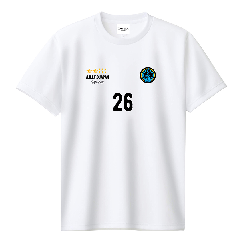 ARABAKI ROCK FEST.26×GAN-BAN　サッカーTシャツ