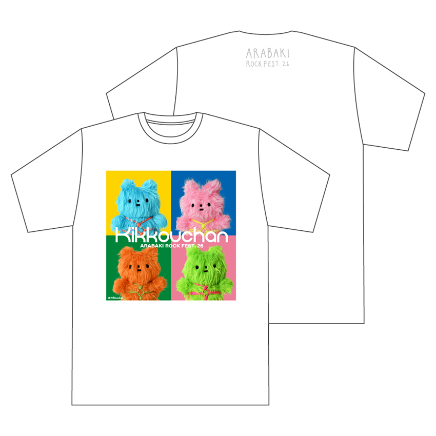 荒吐×きっこうちゃん ふさふさ Tシャツ