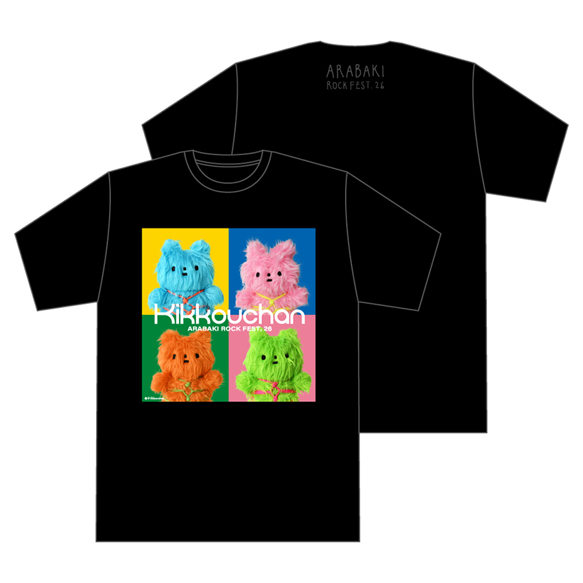 荒吐×きっこうちゃん ふさふさ Tシャツ