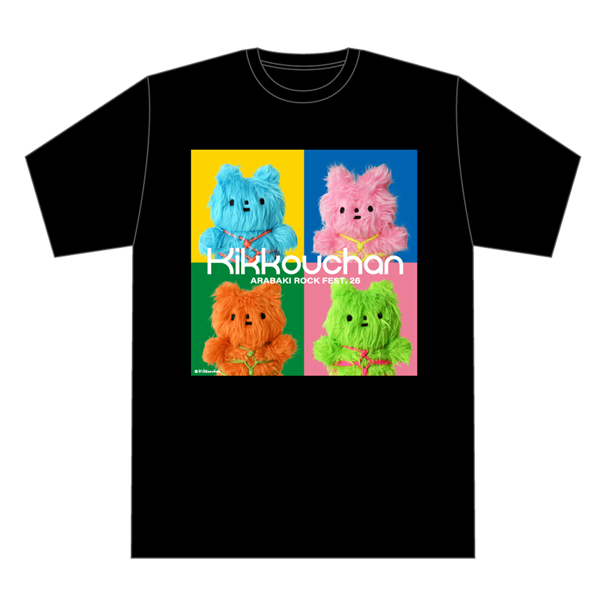 荒吐×きっこうちゃん ふさふさ Tシャツ