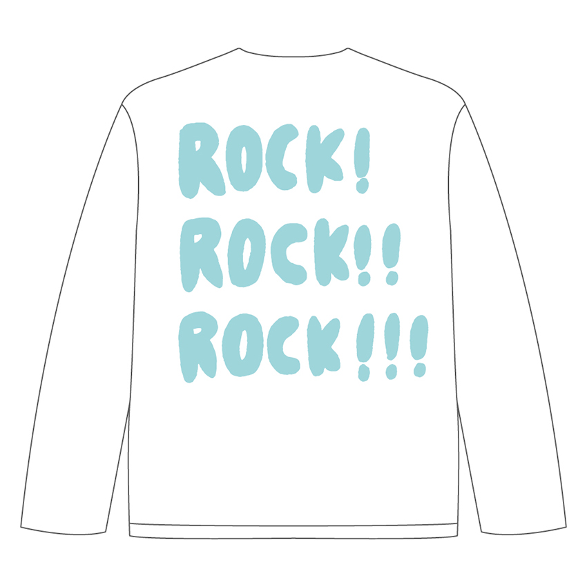 荒吐×きっこうちゃん ROCKロングスリーブTシャツ