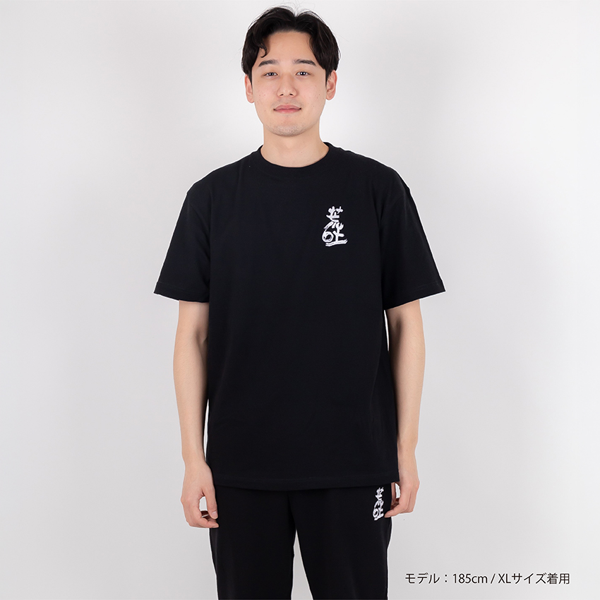 刺繍Tシャツ(ブラック)