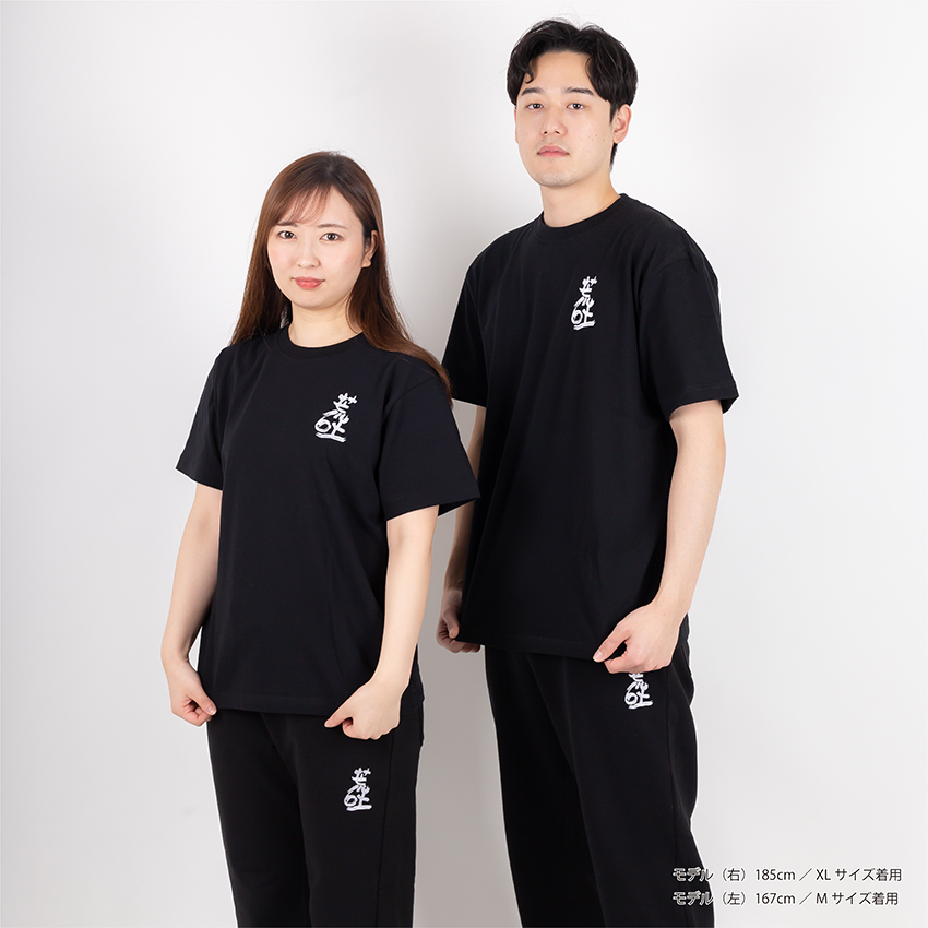 刺繍Tシャツ(ブラック)